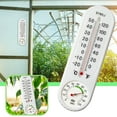 thumbnail image 2 of FNGZ Household Appliances, Wall Mounted for Indoor and Outdoor Home Garden Indoor and Outdoor Wet and Dry Wall Hanging High Precision 1Ml Household Thermometer, 1X Thermometer, 2 of 8