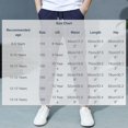 thumbnail image 4 of Lcziwo Boys Drawstring Jogger Pants Cotton Linen Elastic Waist Casual Joggers Back to School Running Trousers Navy,4 Years, 4 of 4