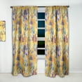 thumbnail image 2 of Designart 'Herb Pattern and Imprints Flowers I' Modern & Contemporary Curtain Panel, 2 of 5