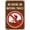 Warning Sign 1, variant on No Cameras Sign - 8"x12" Aluminum UV Printed Metal Sign, 4 Pre-Drilled Holes for Outdoor Indoor Home Business Workplace Privacy Protection