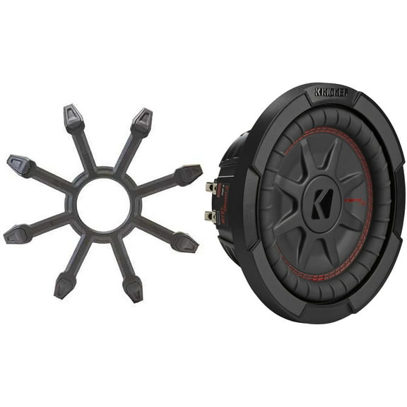 Kicker 48CWRT82 CompRT 8" Subwoofer, DVC, 2-ohm - Includes Grill