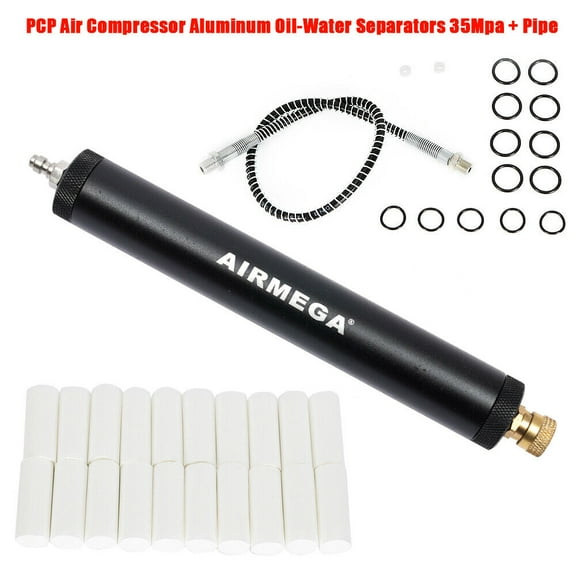 Aluminium Alloy Air Filter 30MPA High Pressure Air Compressor Oil-Water Separator PCP Air Compressor External Bucket Filtration System Air Filter Pump