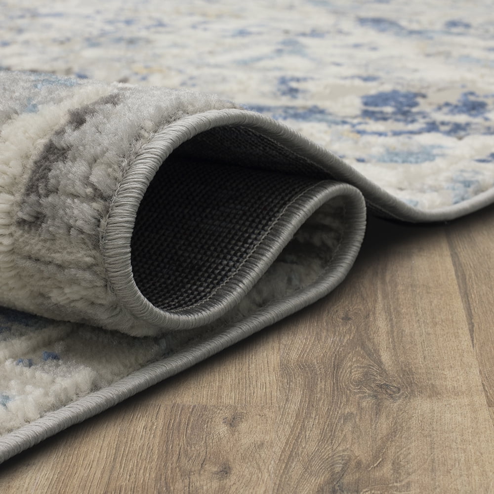 Mohawk Home Icarus Indoor Woven Area Rug, Blue, 3'11" x 6'