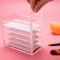 thumbnail image 4 of Nvzi 5 Layer Clear Acrylic False Eyelash Case Lash Display Organizer Grafting Eyelash Extension Tool, 4 of 5