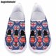 thumbnail image 1 of Zapatos planos casuales con diseño de soldado con bandera británica de Doginthehole para damas, zapatos de malla transpirables de verano, zapatillas de deporte de moda, 1 of 5