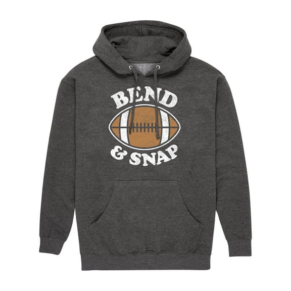 Instant Message - Football - Bend & Snap - Men's Hooded Fleece Sweatshirt