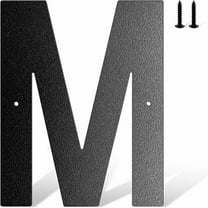 Clearance! 6 Inch Metal House Number Metal Letters House Address Number House Numbers for Outside Mailbox Numbers for Outside Black Modern Metal Numbers and Letters Pendant*1