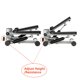 thumbnail image 4 of Zimtown Air Climber Aerobic Mini Stair Stepper Fitness Step con bandas de resistencia Zimtown mini paso a paso, 4 of 6