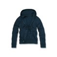 thumbnail image 1 of Classic Fitted Basic Zip Up Hoodied Sweater (2XL, Navy), 1 of 1