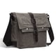 thumbnail image 3 of Mujeres Hombres Bolso Bolso Libro de la cámara Billetera de almacenamiento Crossbody Pack Gran capacidad Camping Flap Messenger Bolsos múltiples bolsillos gris pequeño Methold AP004585-08, 3 of 6