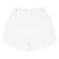 thumbnail image 4 of Juslio Womens Shorts Loose Breathable Drawstring Fashion Sporty High Waist with Pockets White Shorts, 4 of 6