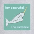thumbnail image 3 of CafePress - I Am A Narwhal - Women's Nightshirt, 3 of 4