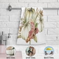 thumbnail image 3 of Coolnut Watercolor Autumn Pumpkins Hand Towels 2 PCS, Ultra Soft and Highly Absorbent, Fall Leaves Berries Decorative Fingertip Towel for Home, Bathroom, Kitchen, 28.3"x14.4", 3 of 4
