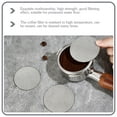 thumbnail image 6 of ifundom Stainless Steel Coffee Filter Screen with 150 Holes for Home Brewing, Reusable Flavorful Coffee Maker Accessory, 6 of 8