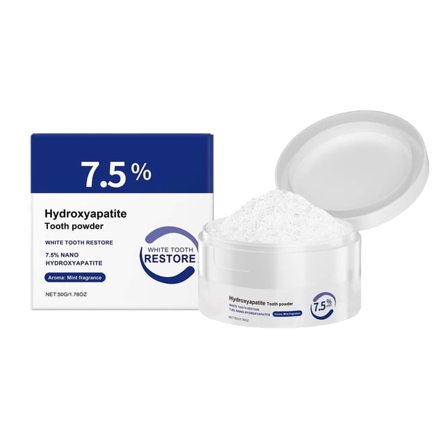 Pasta de dientes con hidroxiapatita microcristalina, 50 g, eliminador de manchas