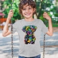 thumbnail image 3 of Tee Hunt Unconditional Loyalty Youth T-Shirt Adopt a Dog Dean Russo Pets Kids, Gray, Medium, 3 of 5