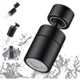 thumbnail image 1 of Faucet Aerator, 360 Degree Swivel, 2 Modes Adjustable Kitchen Faucet Filter Bubbler For Kitchen Bath, 1 of 2