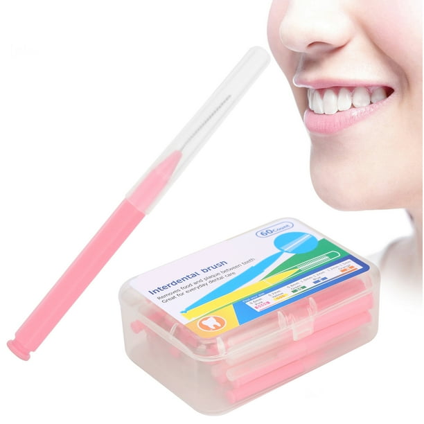Cepillo dental de ortodoncia, 60 piezas/caja Cepillo interdental