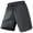 Dark Gray, variant on Boyscolos Men's Athletic Shorts Quick Dry Lightweight Contrast Elastic Drawstring Waist Running Workout Sports Shorts Dark Blue L