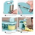 thumbnail image 4 of Múltiples Estilos De Corte Cortador De Vegetales Cortadora De Vegetales Ayudante De Cocina Gadget De Cocina Vogacara HA015000-00, 4 of 7