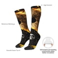 thumbnail image 4 of Fotbe Yin Yang Calcetas Divertidas Estampadas para Hombre y Mujer, Calcetas de Algodón hasta la Rodilla para Caminar, Correr, Enfermería y Embarazo, 4 of 6