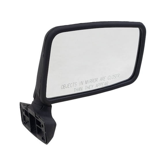Right Mirror - Compatible with 1987 - 1990 Jeep Comanche Standard Cab Pickup 2-Door 1988 1989
