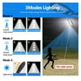 thumbnail image 4 of 10000W 168LED Solar Flood Light Waterproof LED For Garden Wall Adjustable Angle Solar Lamp Built-in 10000mAH ,Energy Saving and Security, 4 of 7