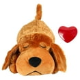 thumbnail image 2 of Juguete del del corazón del perro nte ayuda conductual animal relleno mascota compañero almohada perro 37x13cm jinwen Muñecos de peluche de animales, 2 of 7