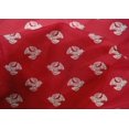 thumbnail image 4 of oneOone Cotton Silk Fabric Dot & Bird Block Printed Craft Fabric BTY 42 Inch Wide, 4 of 4