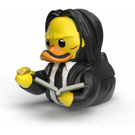 TUBBZ First Edition: John Wick Chapter 3 - John Wick Book Cosplaying Rubber Duck Vinyl Figure
