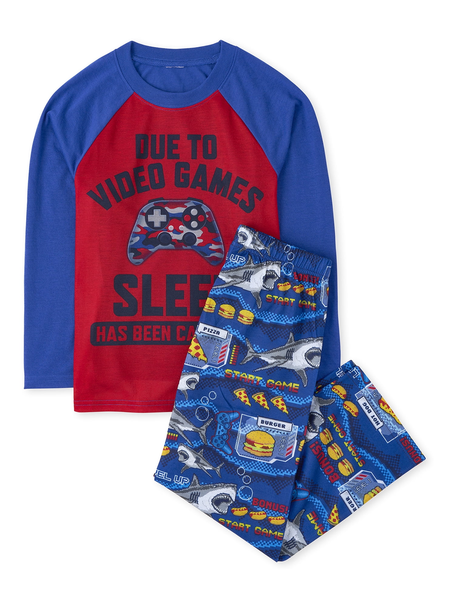 The Childrens Place Boys 2Piece Pajama Set Sizes 416