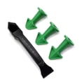 thumbnail image 3 of Kit De Herramientas De Calafateo De 4 Piezas, 3 Boquillas De Calafateo De Plástico Con 1 Juego De Raspador De Lechada, Herramienta De Acabado De Sellador Para Ventana De Piso Moyic HA019276-00, 3 of 6
