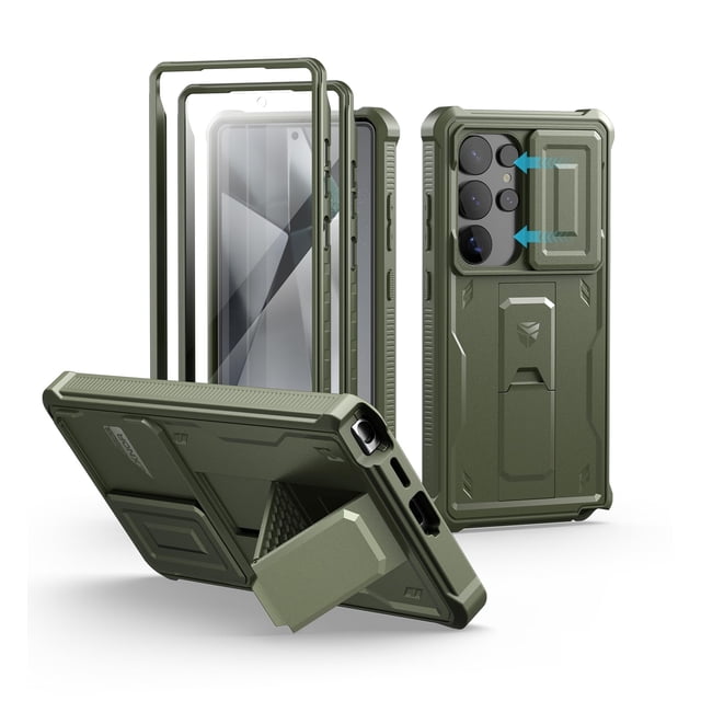 Funda Dexnor para Samsung Galaxy S25 Ultra con cámara deslizante