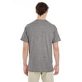 thumbnail image 3 of Gildan Short Sleeve Pocket T-Shirt, Graphite Heather-2XL Pack-1, Classic Fit, Men's Crew Neck Pocket Tee, 3 of 5