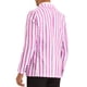 thumbnail image 3 of INSPIRE CHIC Abrigos para hombres Blazer formal de ajuste regular con solapa muesca a rayas M Rosa, 3 of 6