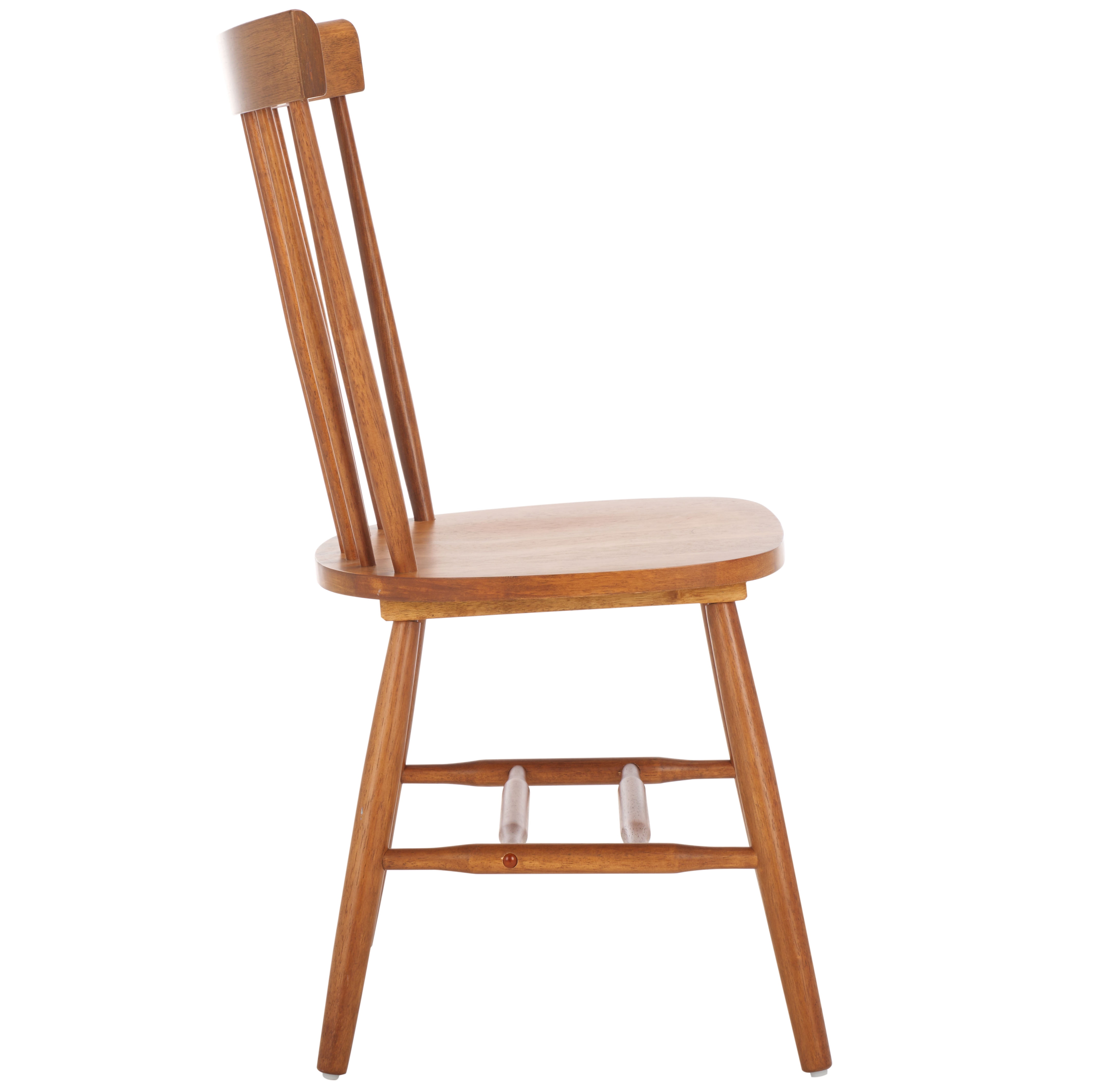 Safavieh Parker Traditional Wood Dining Side Chairs, Walnut (Set of 2)
