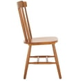 thumbnail image 5 of Safavieh Parker Traditional Wood Dining Side Chairs, Walnut (Set of 2), 5 of 8