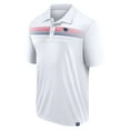 thumbnail image 2 of Men's Fanatics White New England Patriots Victory For Us Interlock Polo, 2 of 3