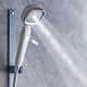 thumbnail image 1 of Cabezales de ducha de alta presión 4 ajustes de pulverización Pulverizador de ahorro de agua Inodoro Pulverizador de mano para el hogar Ducha Baño , Blanco BLESIY Alcachofa de la ducha, 1 of 8