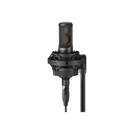 Sony Pro C-100 Wired/Wireless Electret Condenser Microphone, Black