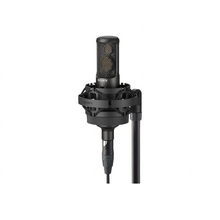 UPC: 0027242910911 | Sony Pro C-100 Wired/Wireless Electret Condenser Microphone Black