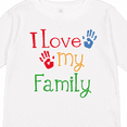 thumbnail image 4 of Inktastic I Love My Family Boys or Girls Long Sleeve Toddler T-Shirt, 4 of 5