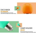 thumbnail image 4 of 20pcs Bombillas Led Bulb Lamp Colorful Lampada Ampoule Holiday Rgb Led Light Smd 2835globe Bulbs Home Decor, 4 of 4