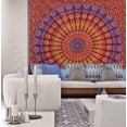 thumbnail image 2 of Pop Popular Handicrafts Queen Hippie Mandala Bohemian Psychedelic Intricate Floral Design Indian Bedspread Magical Thinking Tapestry, 2 of 4