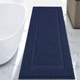 thumbnail image 1 of Alfombra de baño SHACOS Super Soft Long Runner 61 x 152 cm, color azul marino, 1 of 9