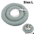 thumbnail image 1 of Comfy UFO Pet Recovery Collar, Water-Resistant Soft Adjustable Protective Collar After Surgery for Dogs and Cats, Collar Safe Anti-bite UFO Wound Healing Collar, 1 of 8