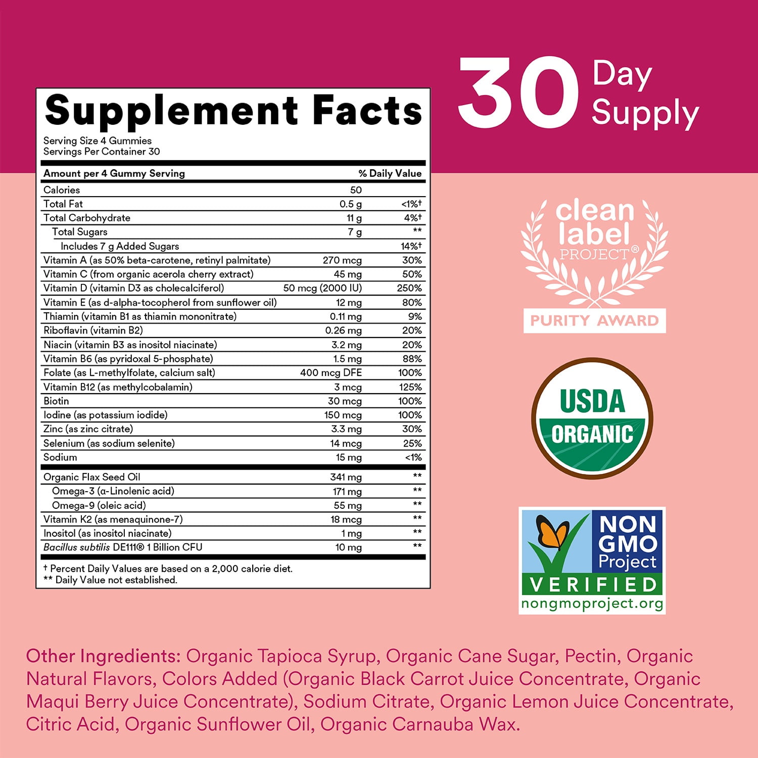 SmartyPants Kids Multivitamin & Womens Vitamins Bundle, 30 Day Supply