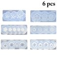 thumbnail image 2 of Coofit Moule à Ongles 3D DIY Mode Moule à Ongles en Silicone Design, 2 of 10