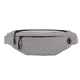 thumbnail image 1 of Riñonera resistente al agua para senderismo, bolsa de cintura para llevar teléfonos para correr, caminar, viajar, gris, 1 of 5