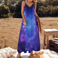 thumbnail image 2 of Abstract 3D Futuristic Geometric Plaid Sleeveless Dress Women's Luxury Party Dress Birthday Dresses for Women, 2 of 7
